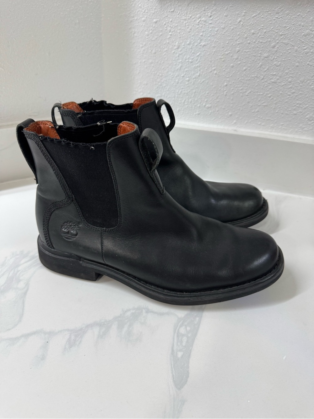 Timberland Men’s Black Leather Chelsea Boots